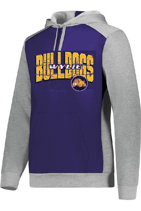 Wylie Bulldogs Cotton Hooded Sweatshirt