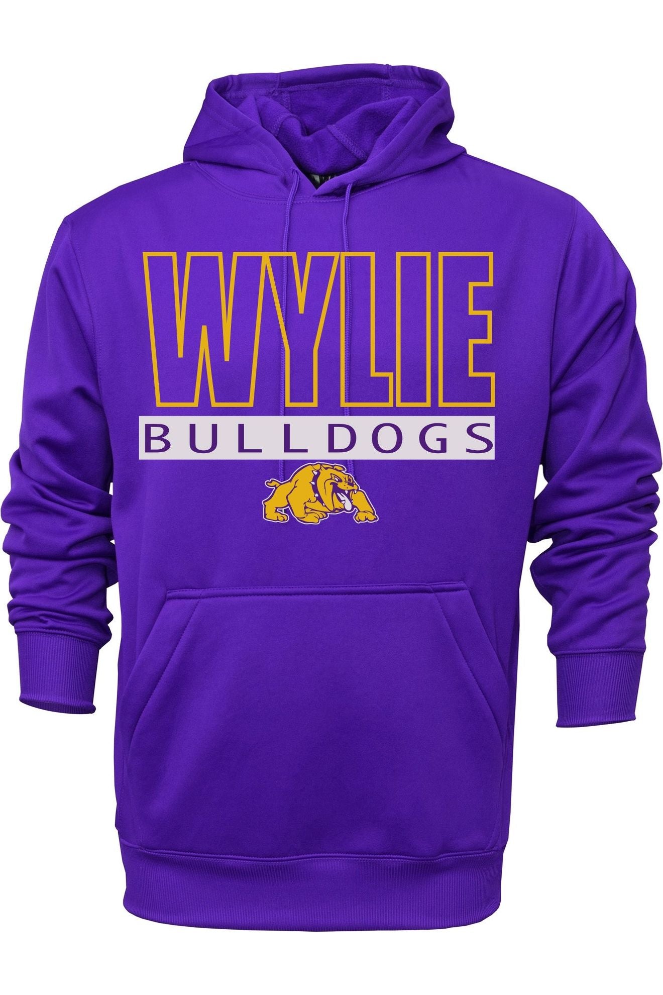 Wylie Bulldogs Outline Hoodie – Wylie Booster Club