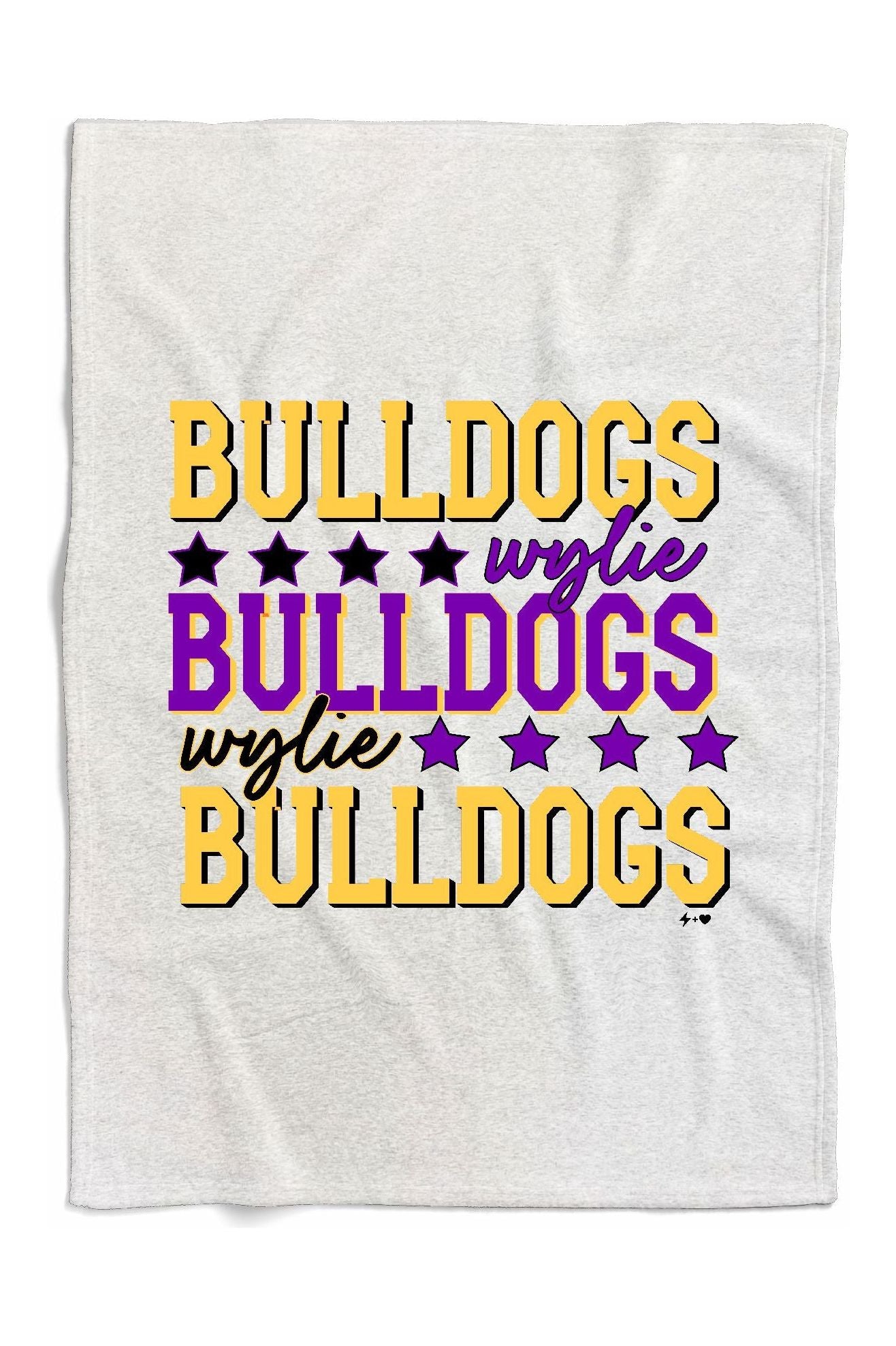 Wylie Bulldogs Blanket